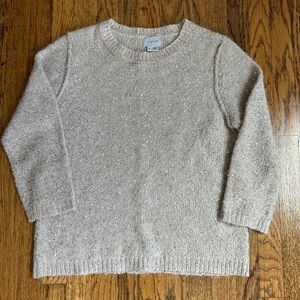 Jigsaw UK sequined sweater. Size M.